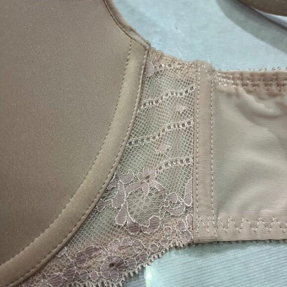 NEW Chantelle Rive Gauche Full Coverage T-Shirt Bra 34DDD Rose - Picture 5 of 8